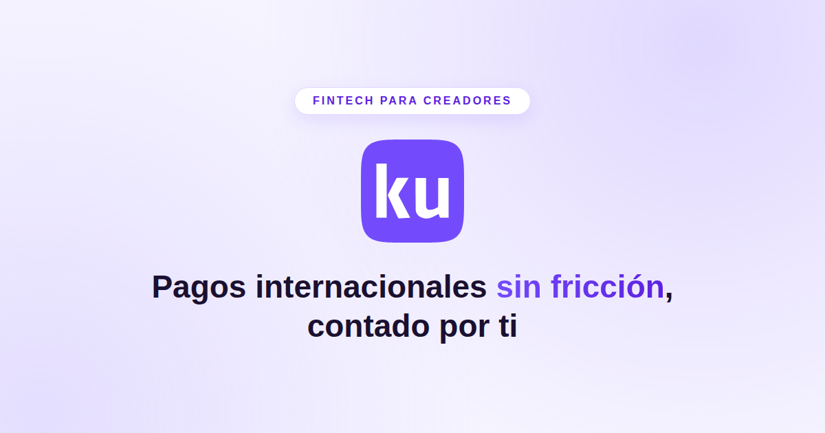 Imagen de la campaña Pagos internacionales sin fricción, contado por ti